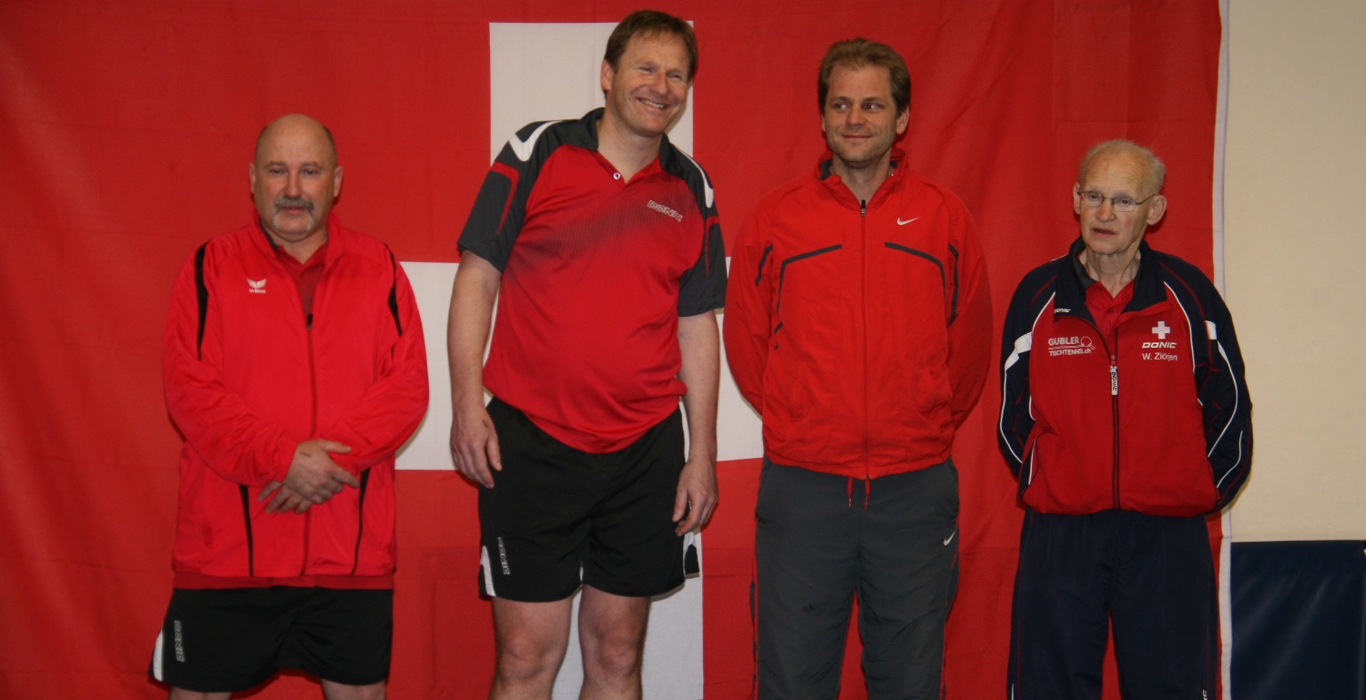 Von links: Alex Kern, Martin Schanz, Martin Sailer, Walter Ziörjen