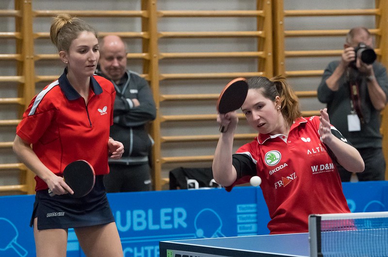 Nina Gutknecht & Rijana Zumbrunnen an den SM Elite 2020