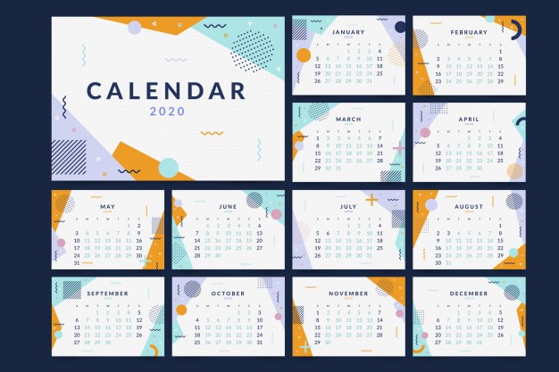 Calendrier 2020-2021