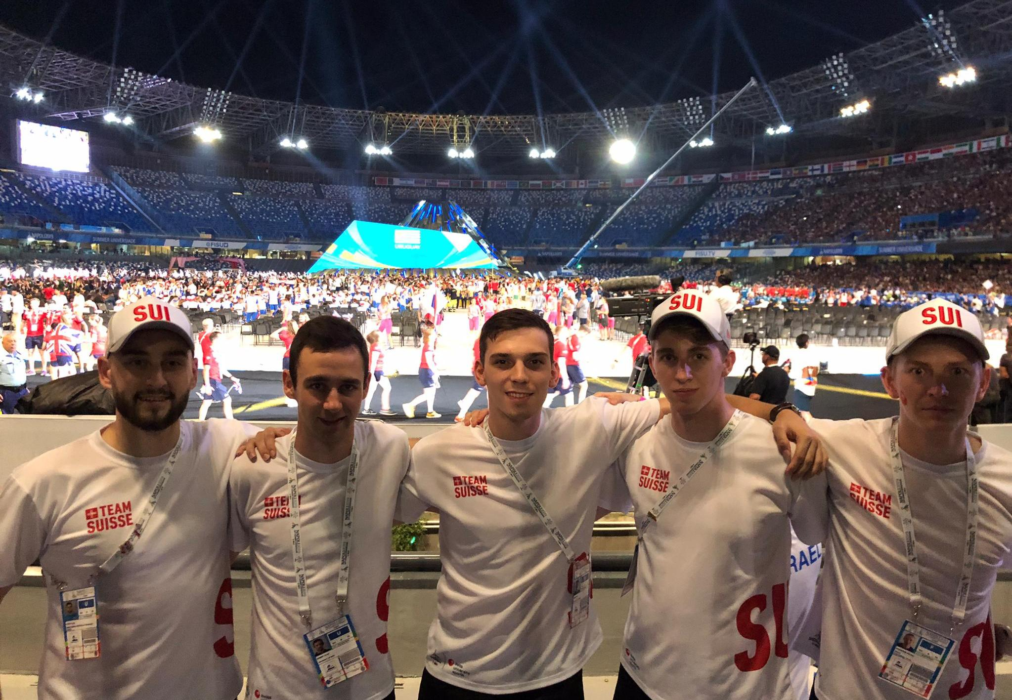 Swiss Team Universiades 2019 Naples