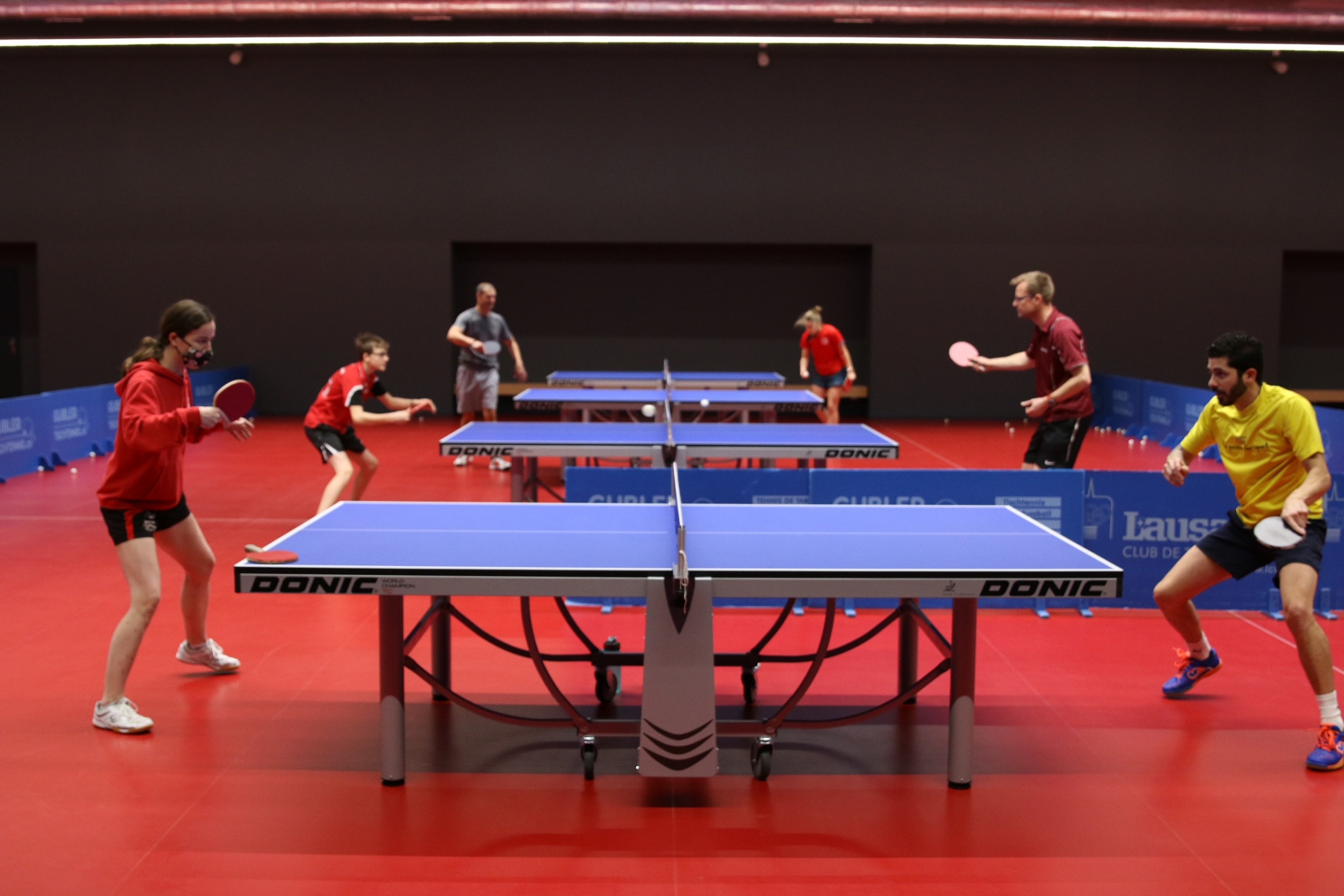 Salle du CTT Lausanne / Credit: Cécile Homberg & Stephane Rothen