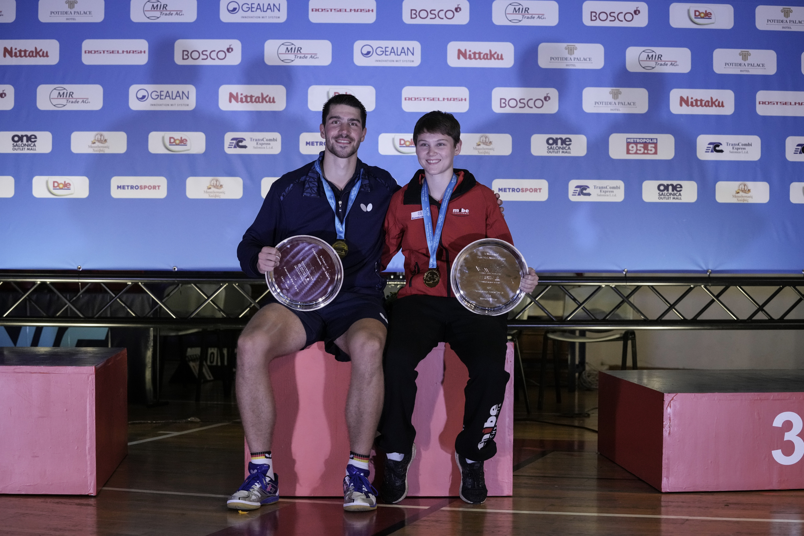 Patrick Franziska & Nina Mittelham