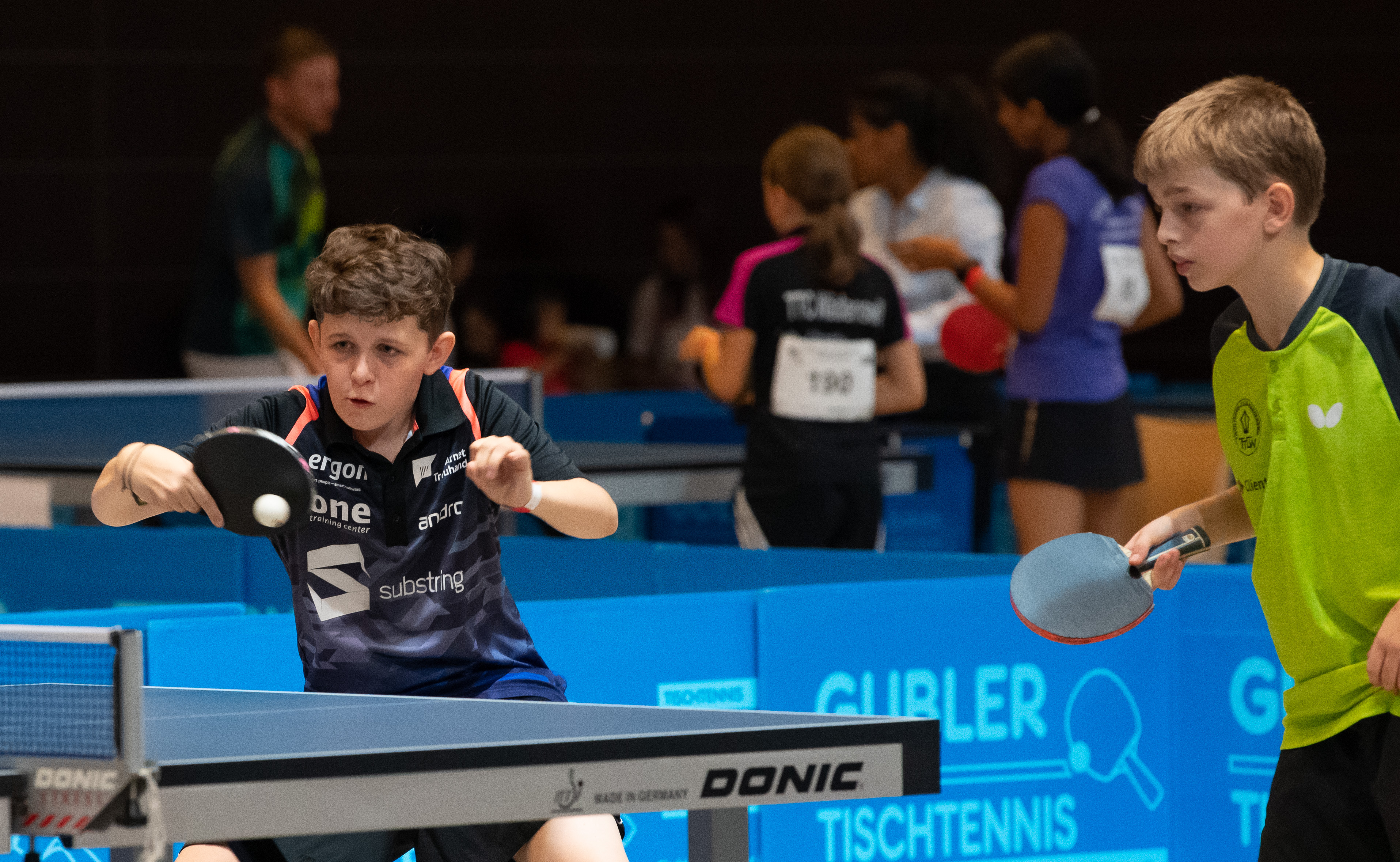 Knaben Doppel U13 / Double Garçons U13: Michel Kloss + Levi Ulrich