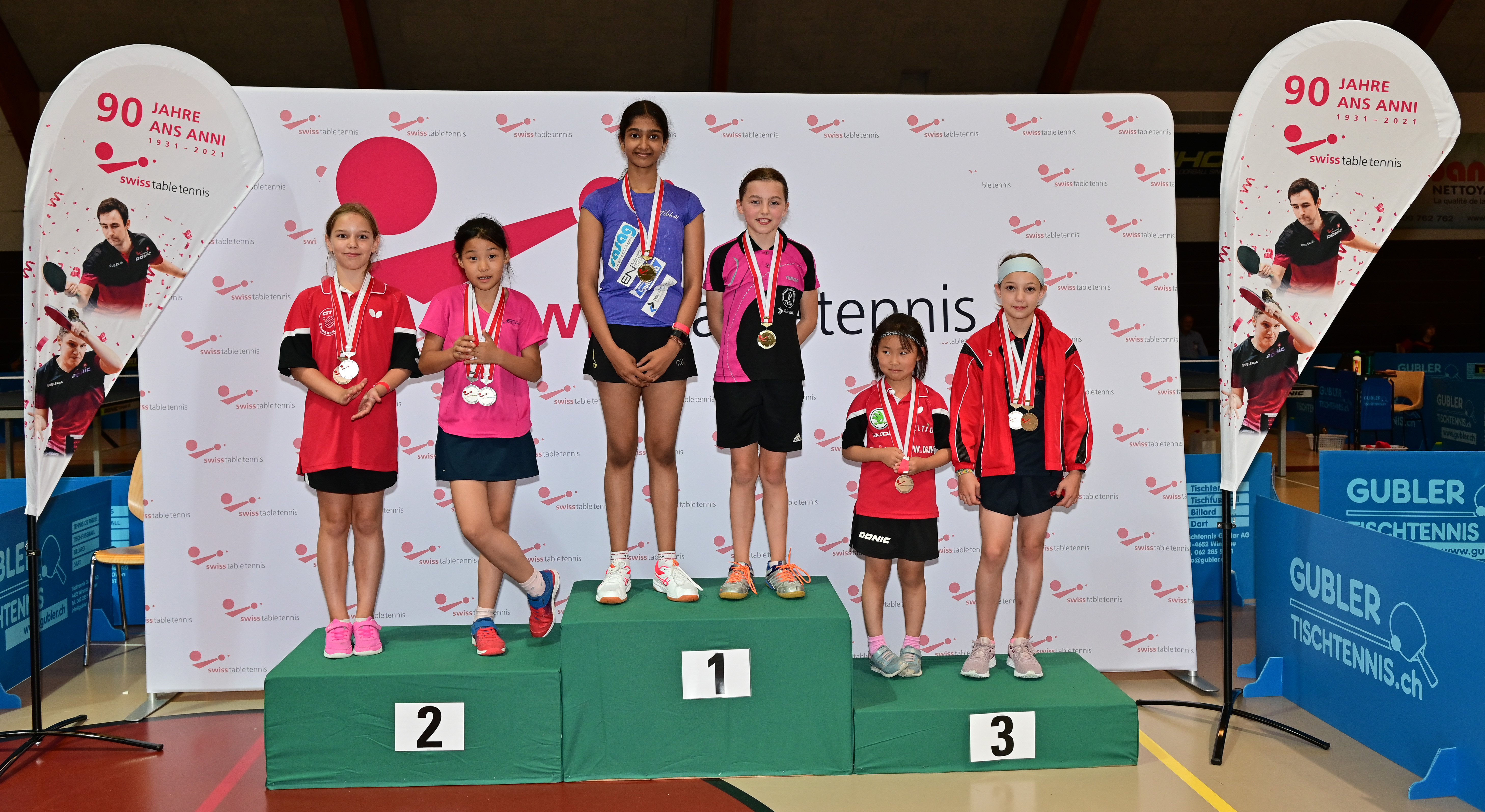 Mädchen Doppel U11 / Double Filles U11