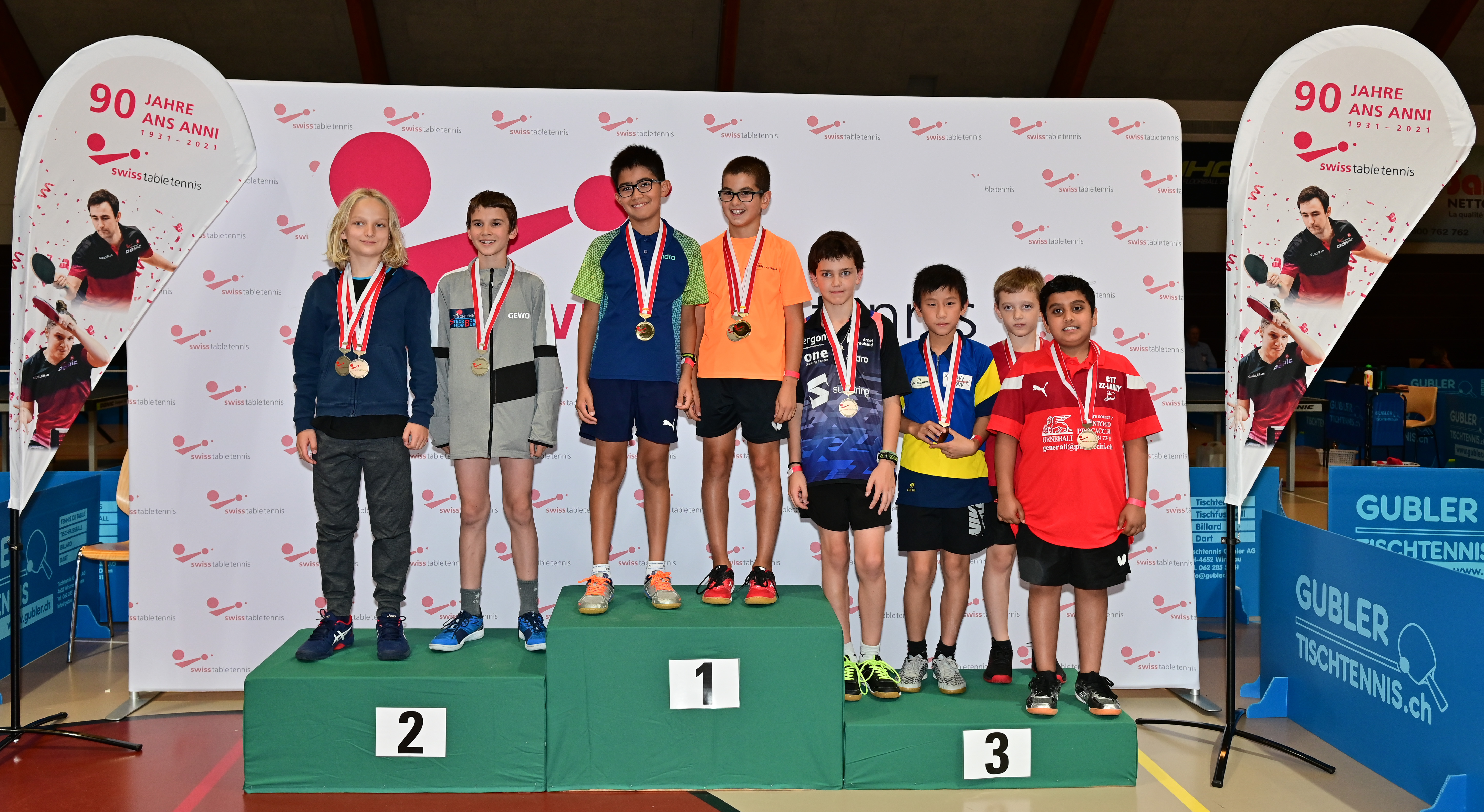 Knaben Doppel U11 / Double Garçons U11