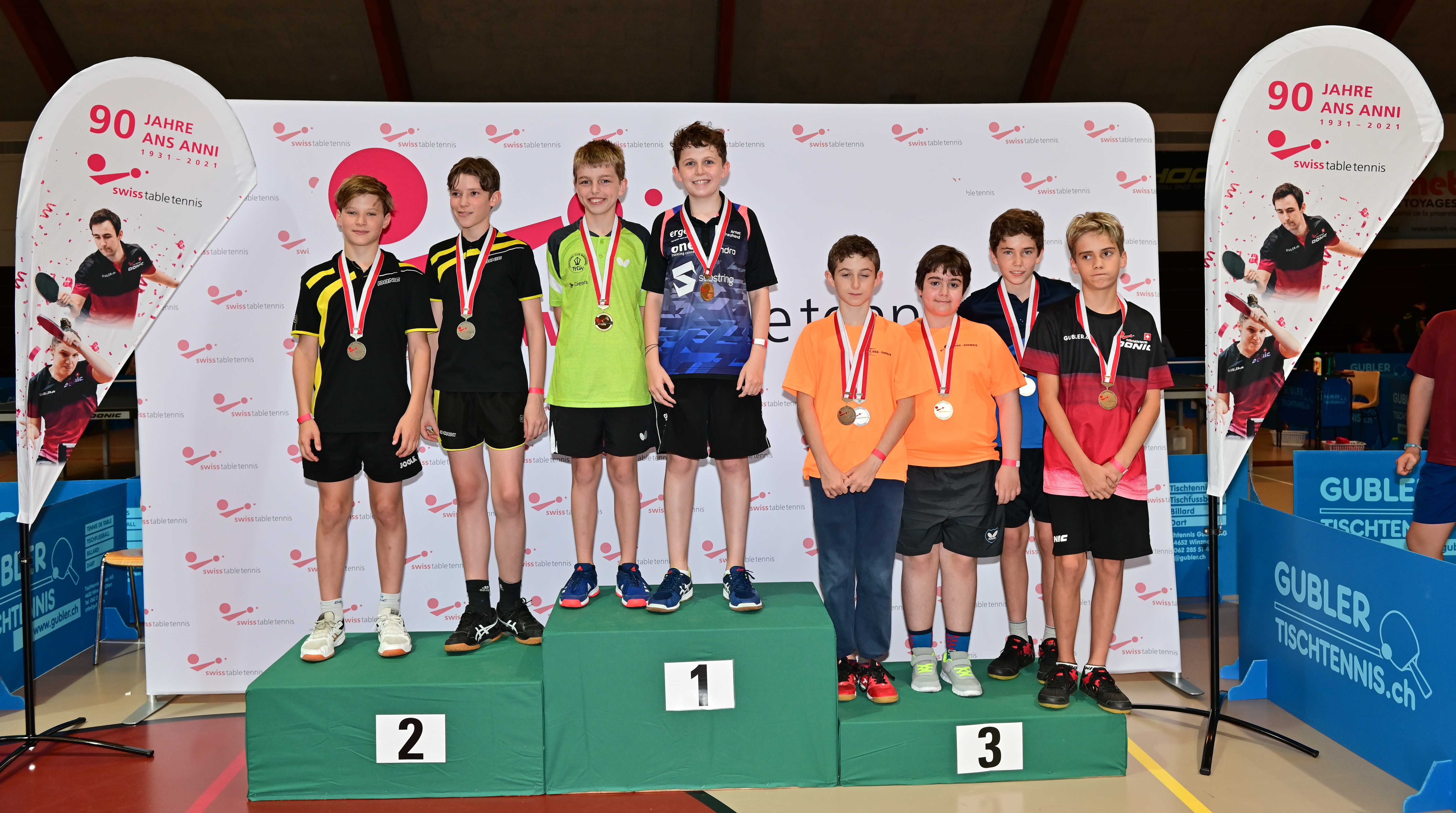 Knaben Doppel U13 / Double Garçons U13