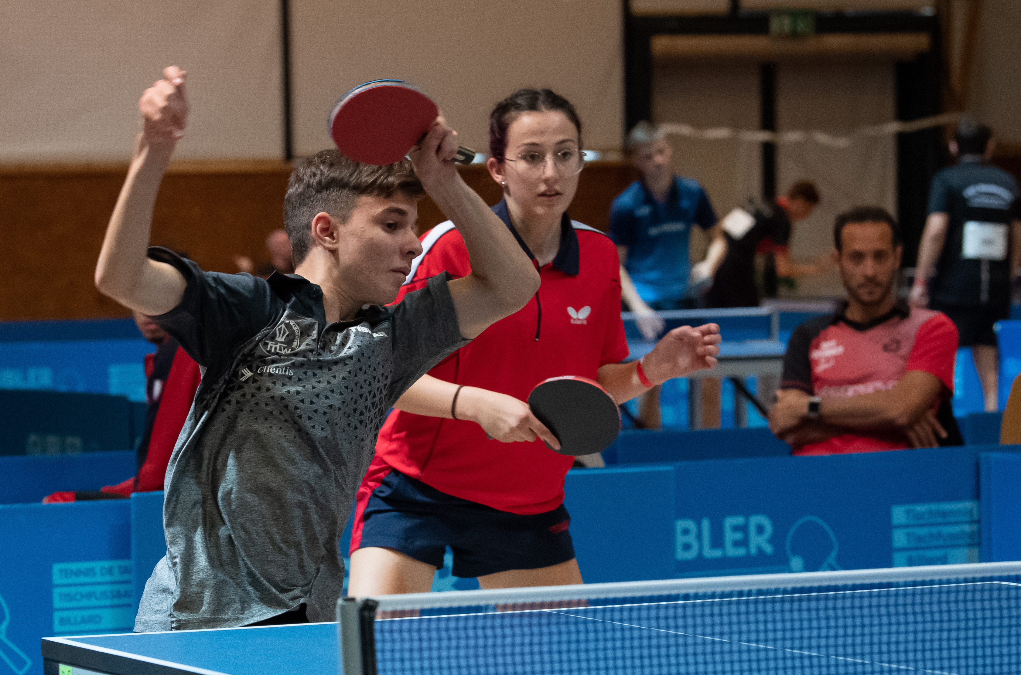 Mixed U18: Lukas Ott + Mara Aebersold