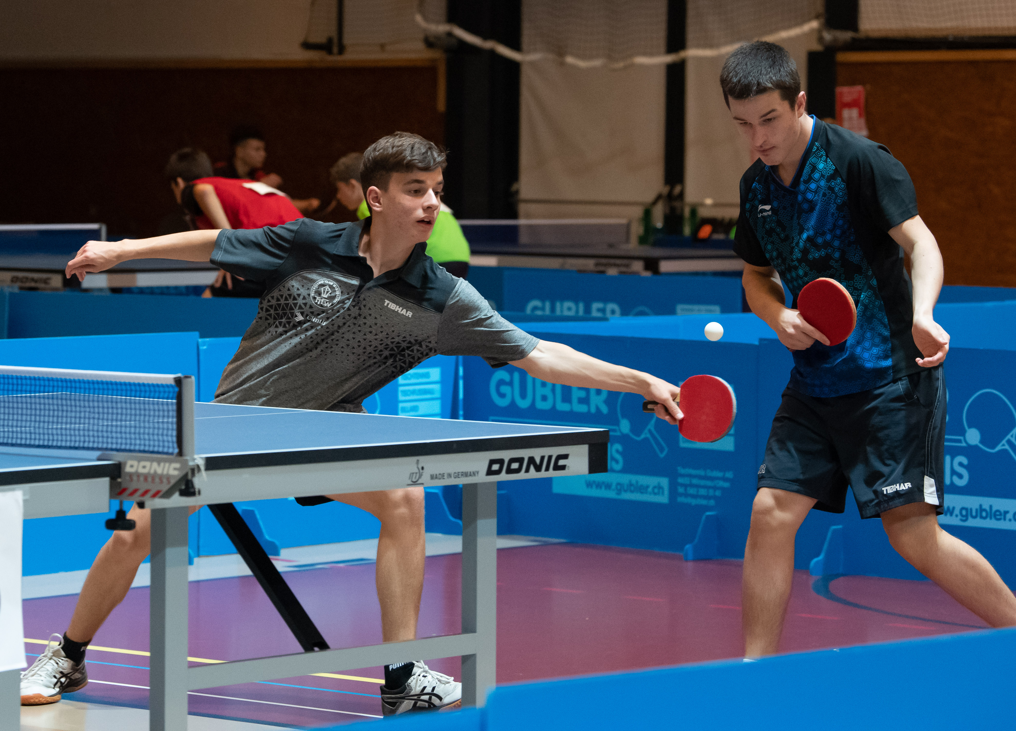 Knaben Doppel U18 / Double Garçons U18: Lukas Ott + Manrico Riesco