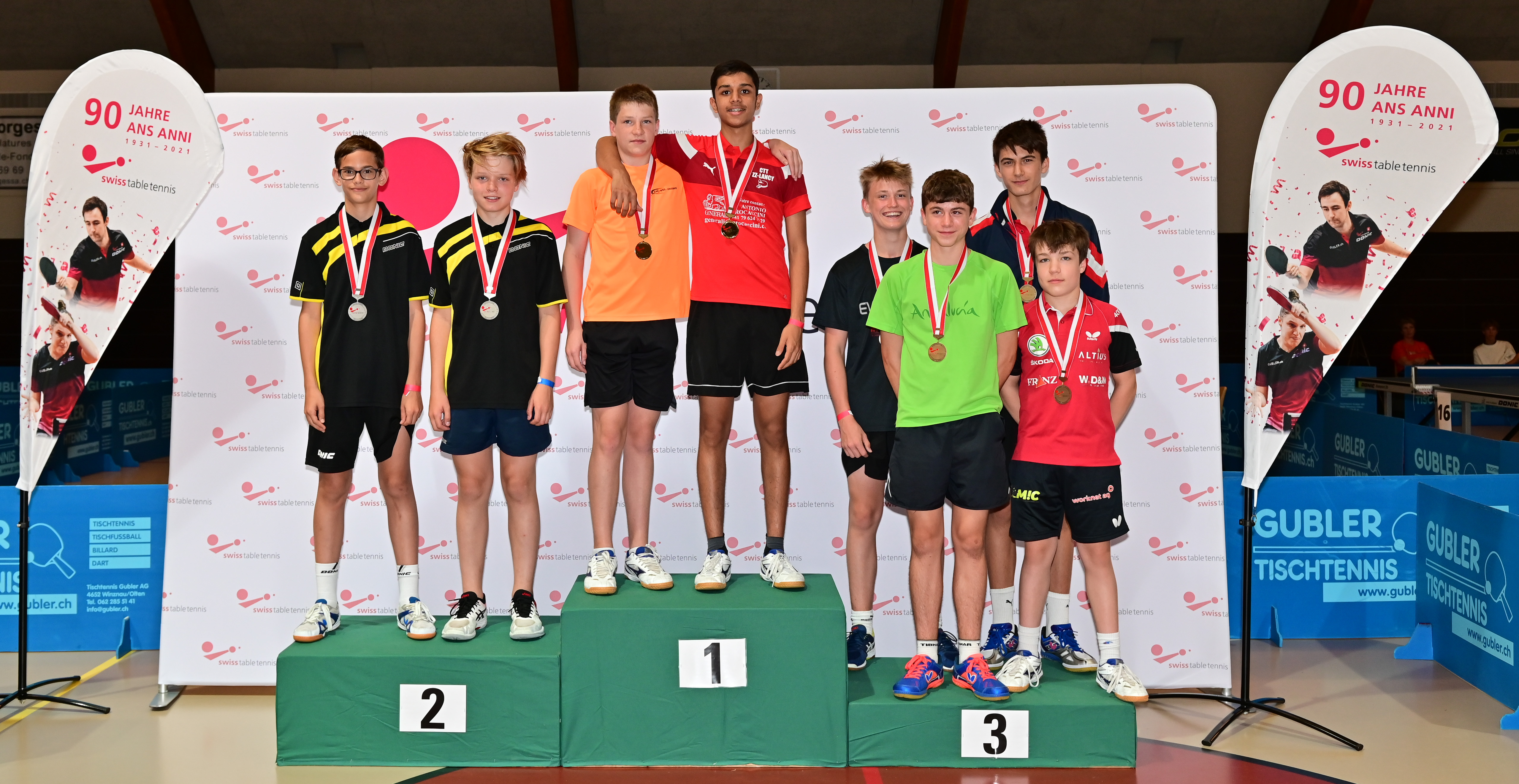 Knaben Doppel U15 / Double Garçons U15