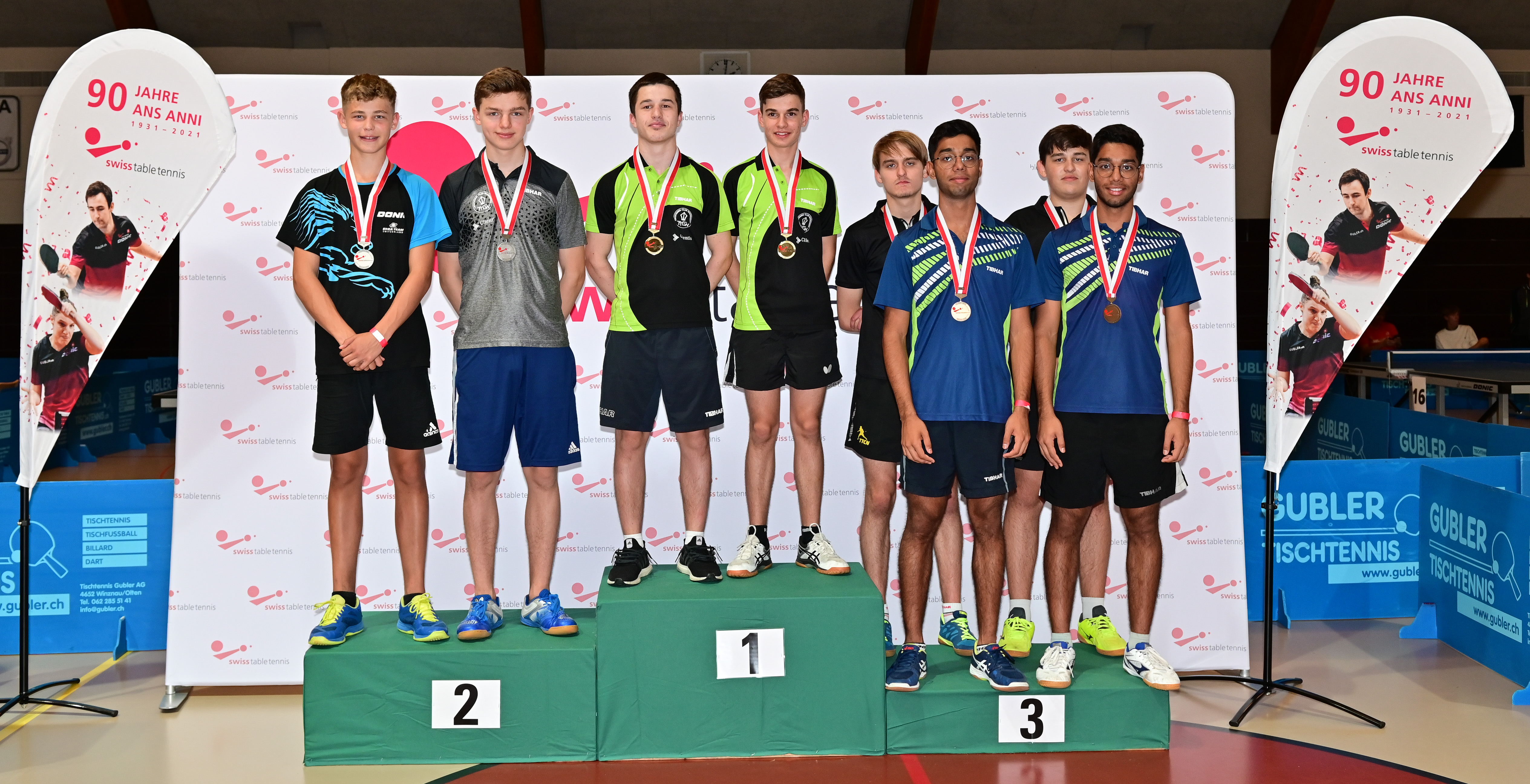 Knaben Doppel U18 / Double Garçons U18