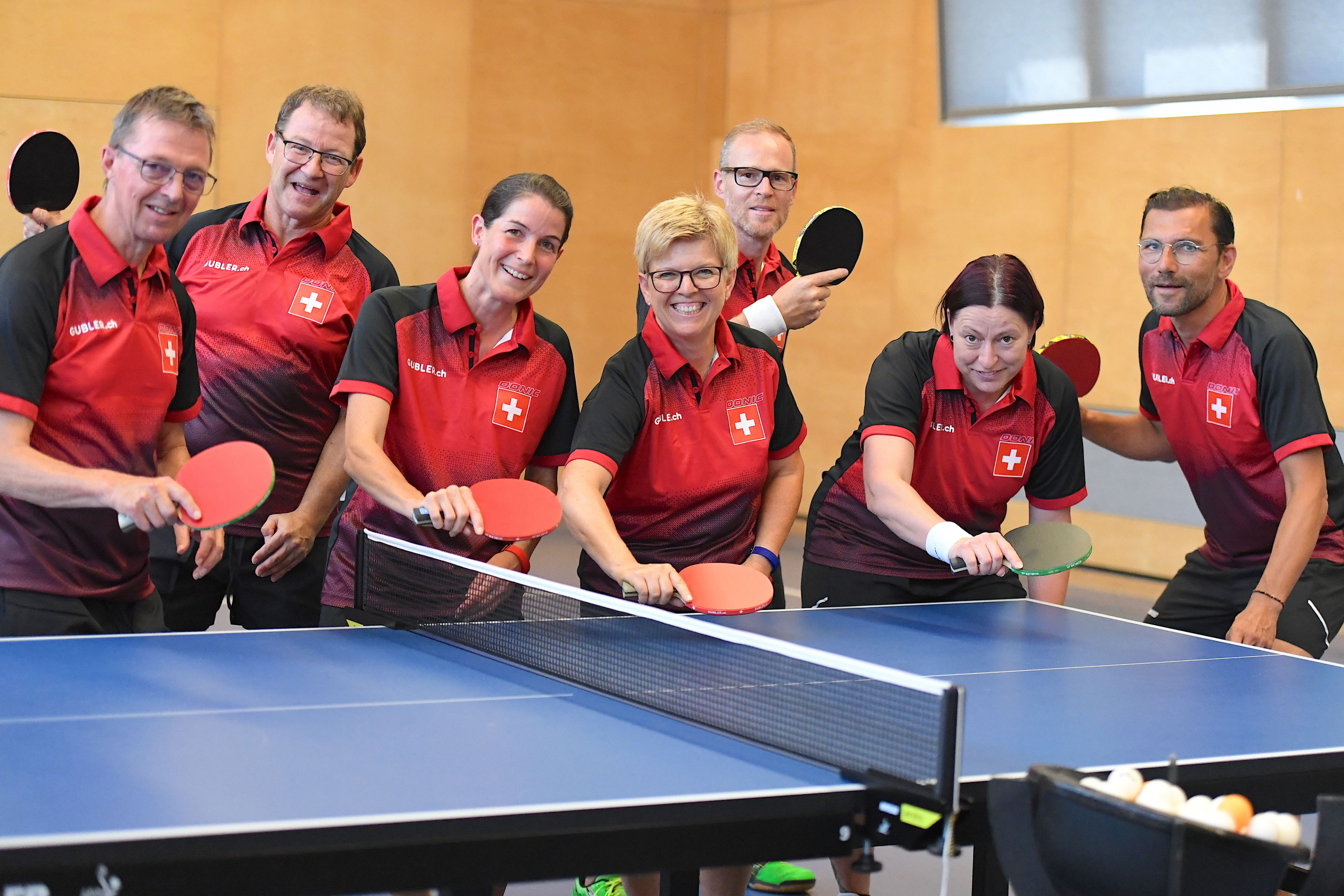 Equipe Suisse Parkinson Tennis de table