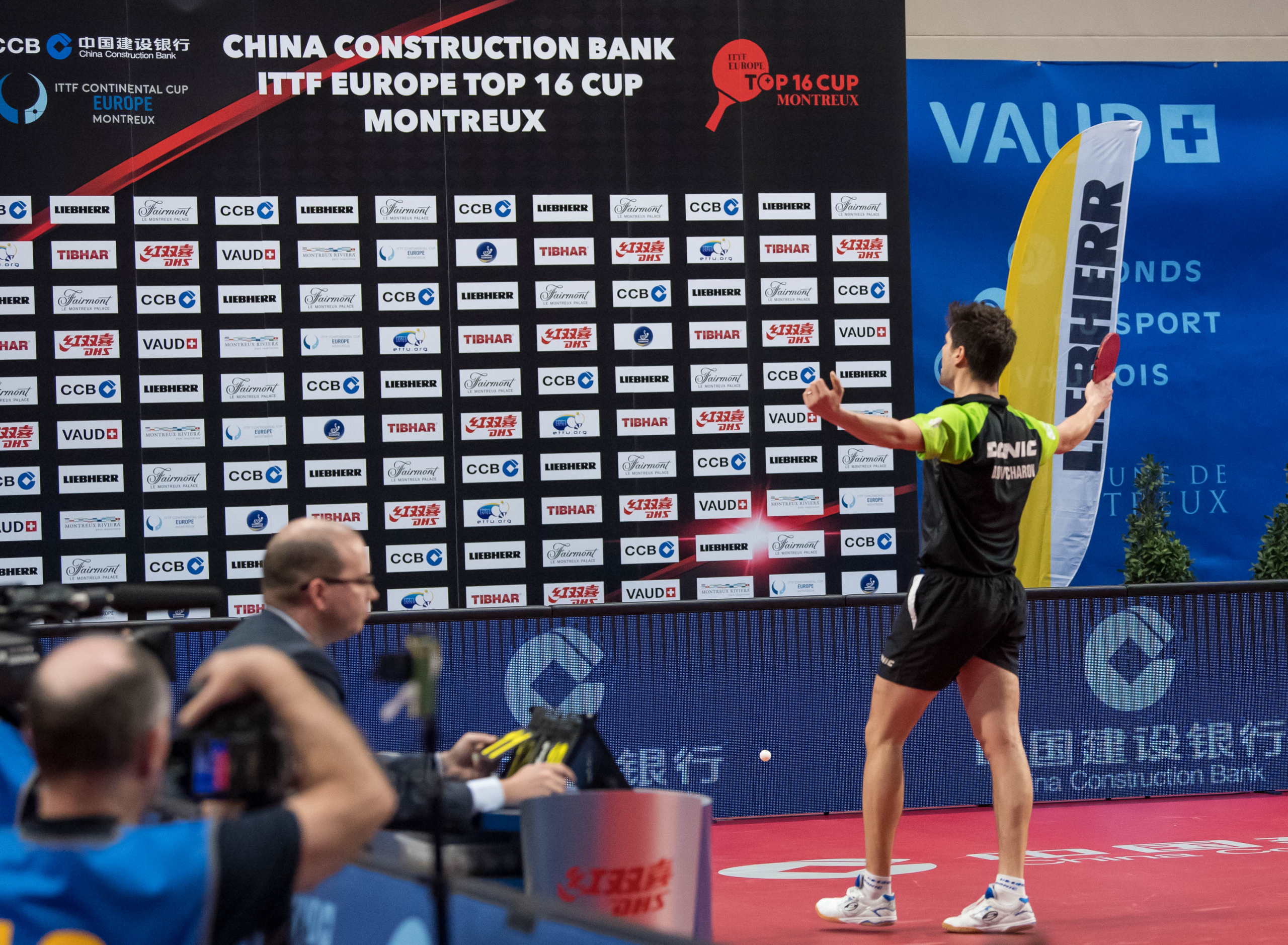 Dimitrij Ovtcharov lors de sa victoire en 2019