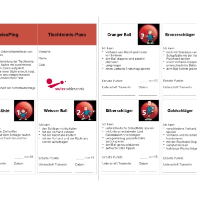 Tischtennis Pass - Download