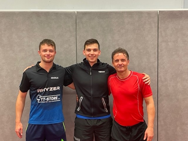 2. Elia Schmid, 1. Filip Karin, 3. Csaba Vigh